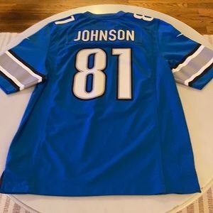 Nike, Hall of Famer, Calvin Johnson Jersey.